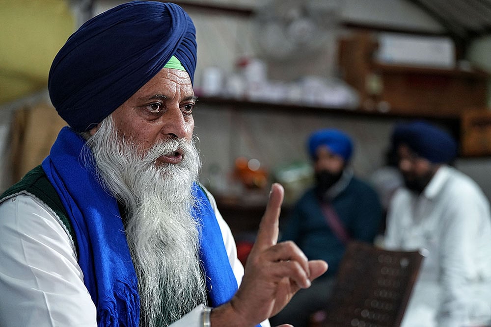 Farmers Protest - Senior Citizens Elderly Farmers- 