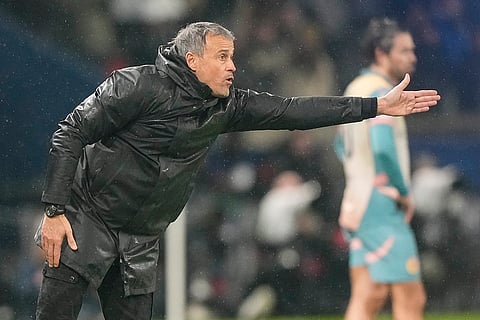 Champions League 2024-25: PSG's head coach Luis Enrique