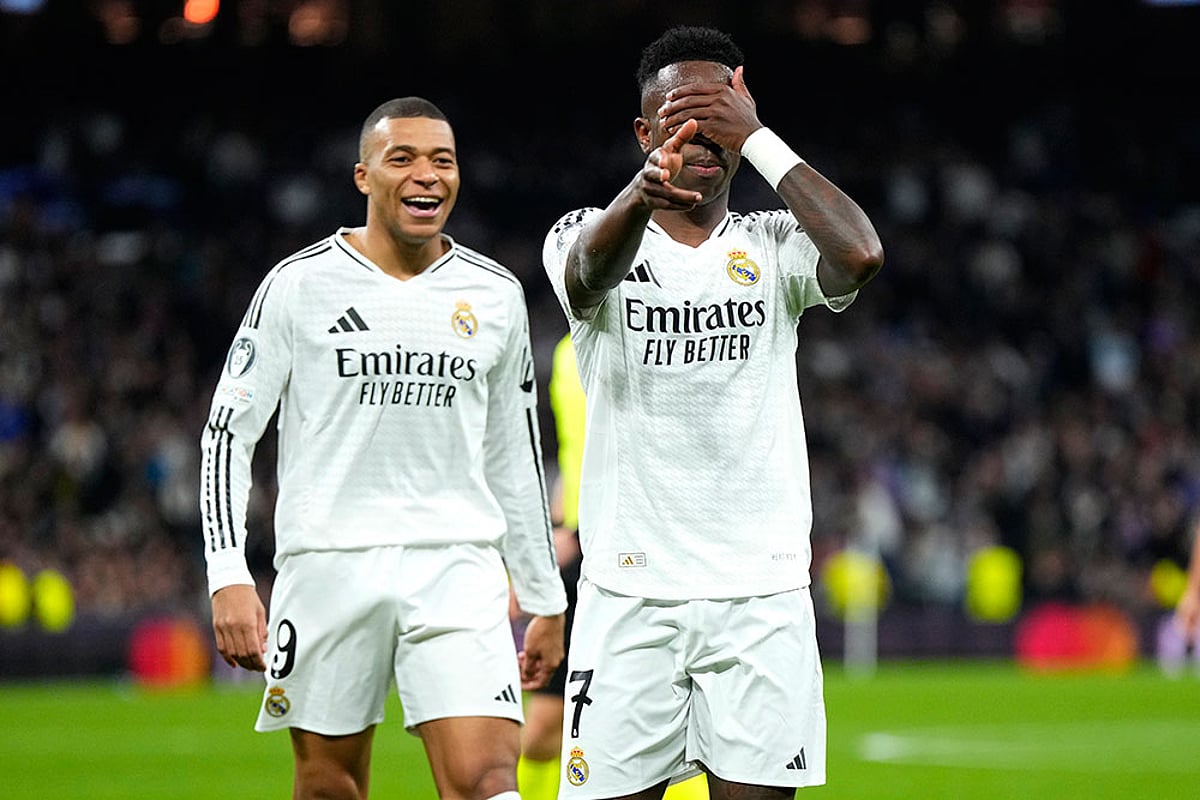 Vinicius Junior & Kylian Mbappe