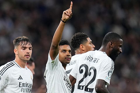 Real Madrid's Rodrygo