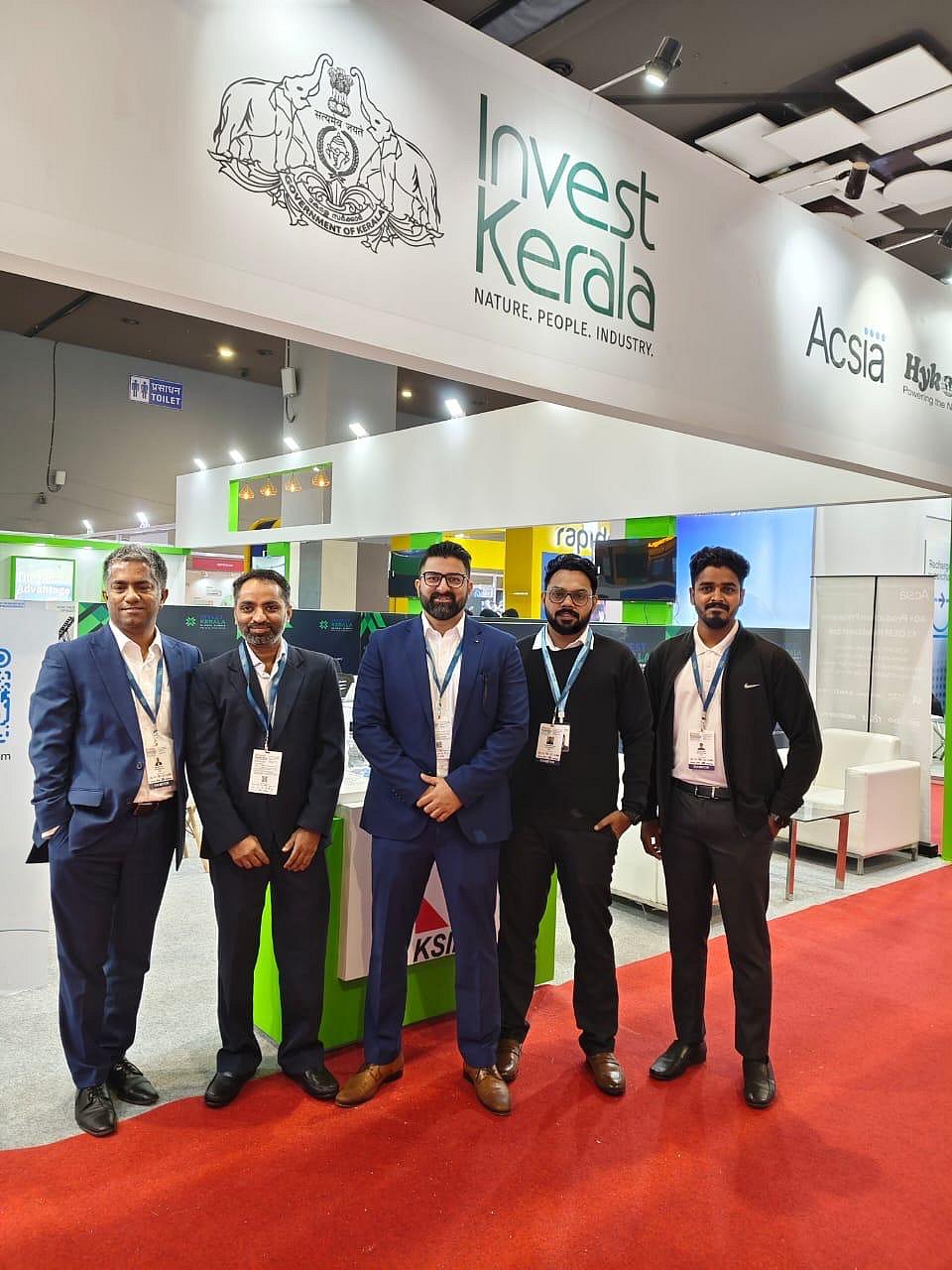 Kerala delegation at the Bharat Mobility Global Expo