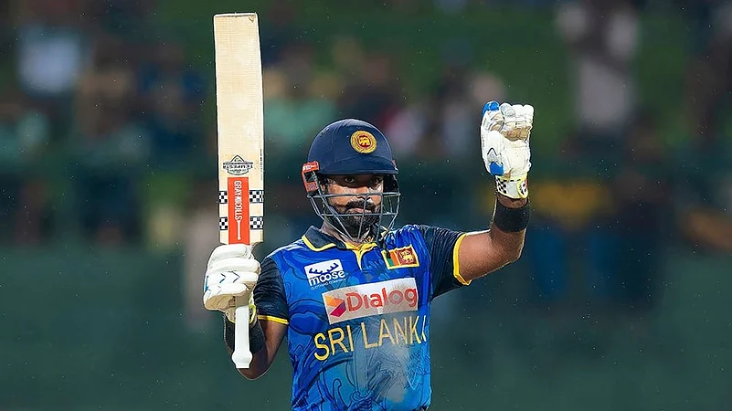 Sri Lanka vs West Indies First ODI cricket photo gallery_Charith Asalanka