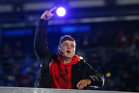 Winter Olympics Closing Ceremony Performed by Martin Garrix