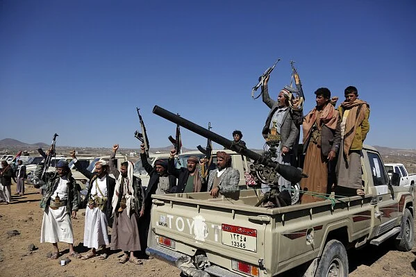 Houthi rebels in Yemen