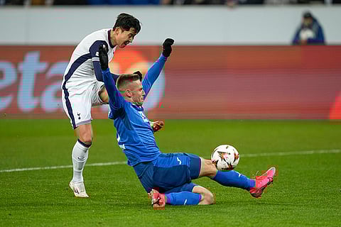 Europa League 2024-25: Son Heung-min scores his side's second goal