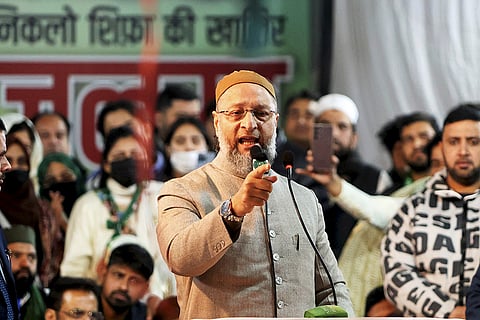 Owaisi campaigns for Delhi Assembly polls