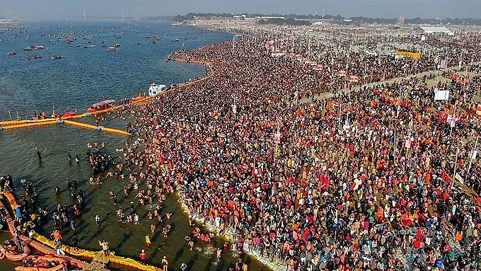 Millions of devotees assembled in Prayagraj to attend Maha Kumbh 2025
