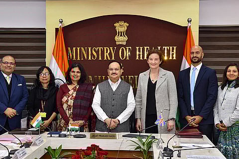 India-UK sign MoU on Health and Life-sciences