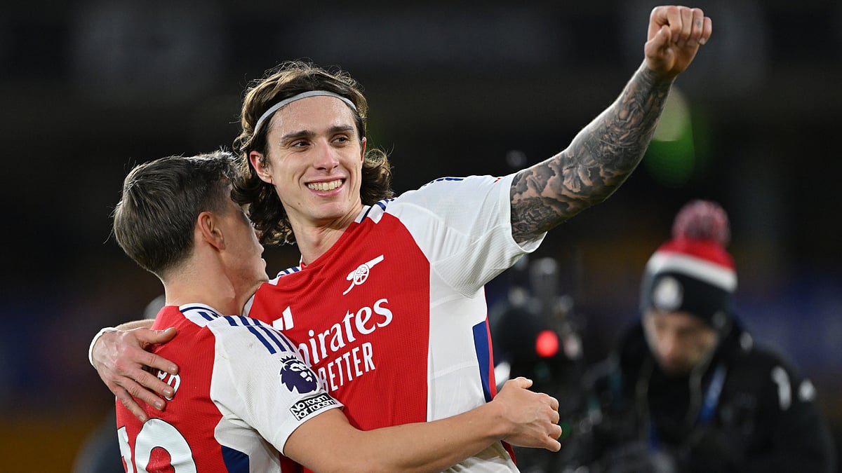 Riccardo Calafiori struck the winner at Molineux - null