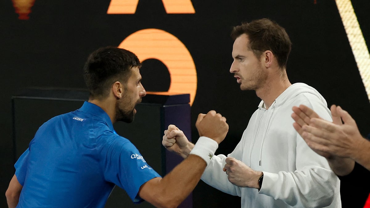 Andy Murray and Novak Djokovic have worked together in Melbourne