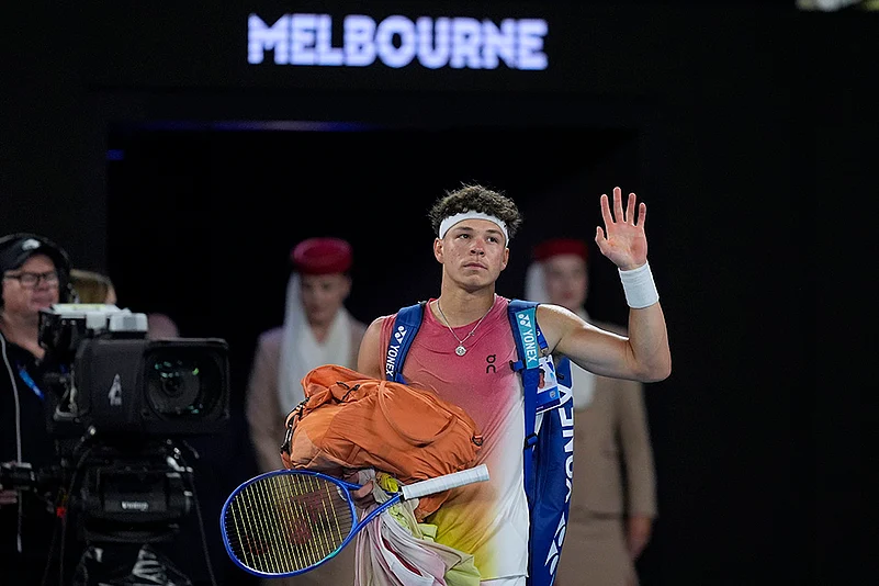 Australian Open Tennis 2025 Semi-final - Jannik Sinner vs Ben Shelton