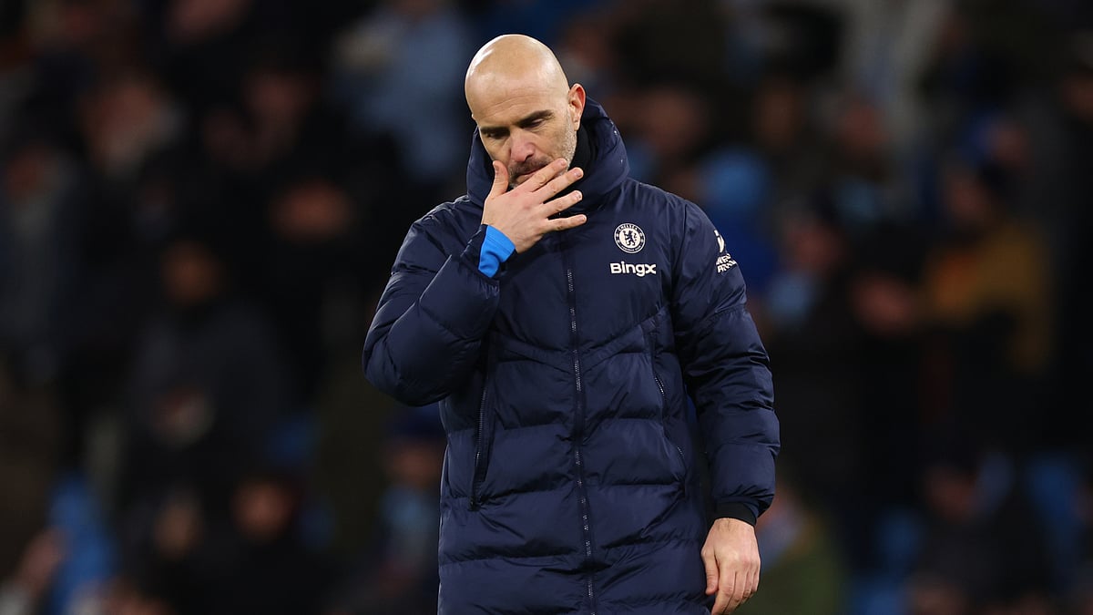 Enzo Maresca following Chelsea's 3-1 defeat to Manchester City