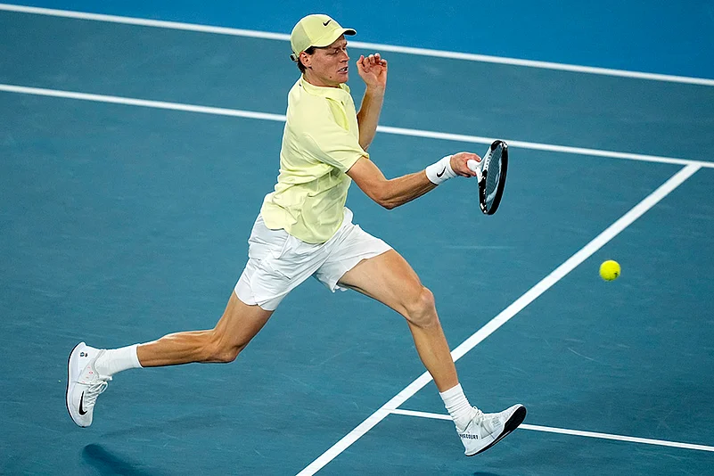 Australian Open Tennis 2025 Semi-final - Jannik Sinner vs Ben Shelton