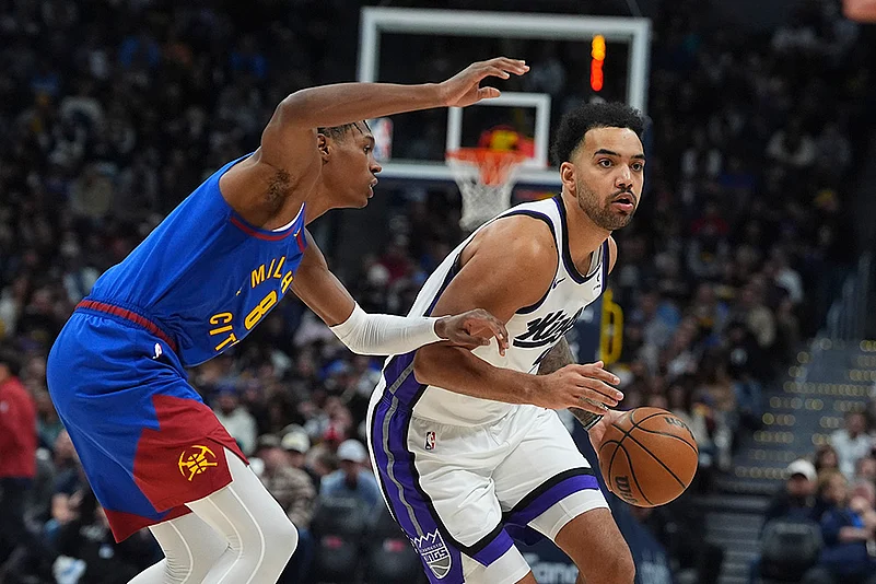 NBA Basketball 2024-25 - Denver Nuggets vs Sacramento Kings game - Trey Lyles