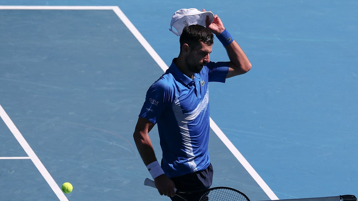 Novak Djokovic at the Australian Open.