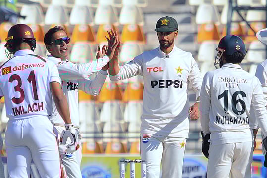 Pakistan Vs West Indies, 2nd Test Day 1 Highlights: Batting Collapse Sees PAK Trail By 9 Runs At Stumps