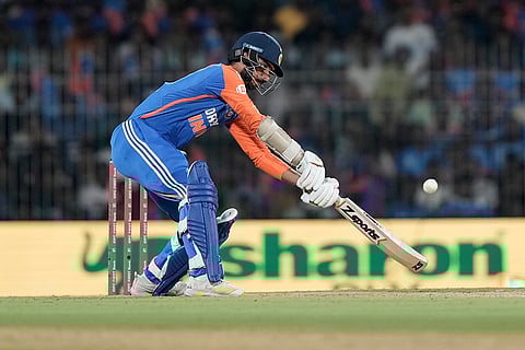 IND vs ENG 2nd T20: India's Arshdeep Singh plays a shot