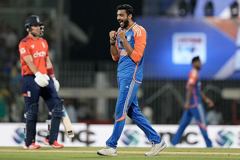 India vs England Cricket IND vs ENG 2nd T20 Match at Chennai: Axar Patel