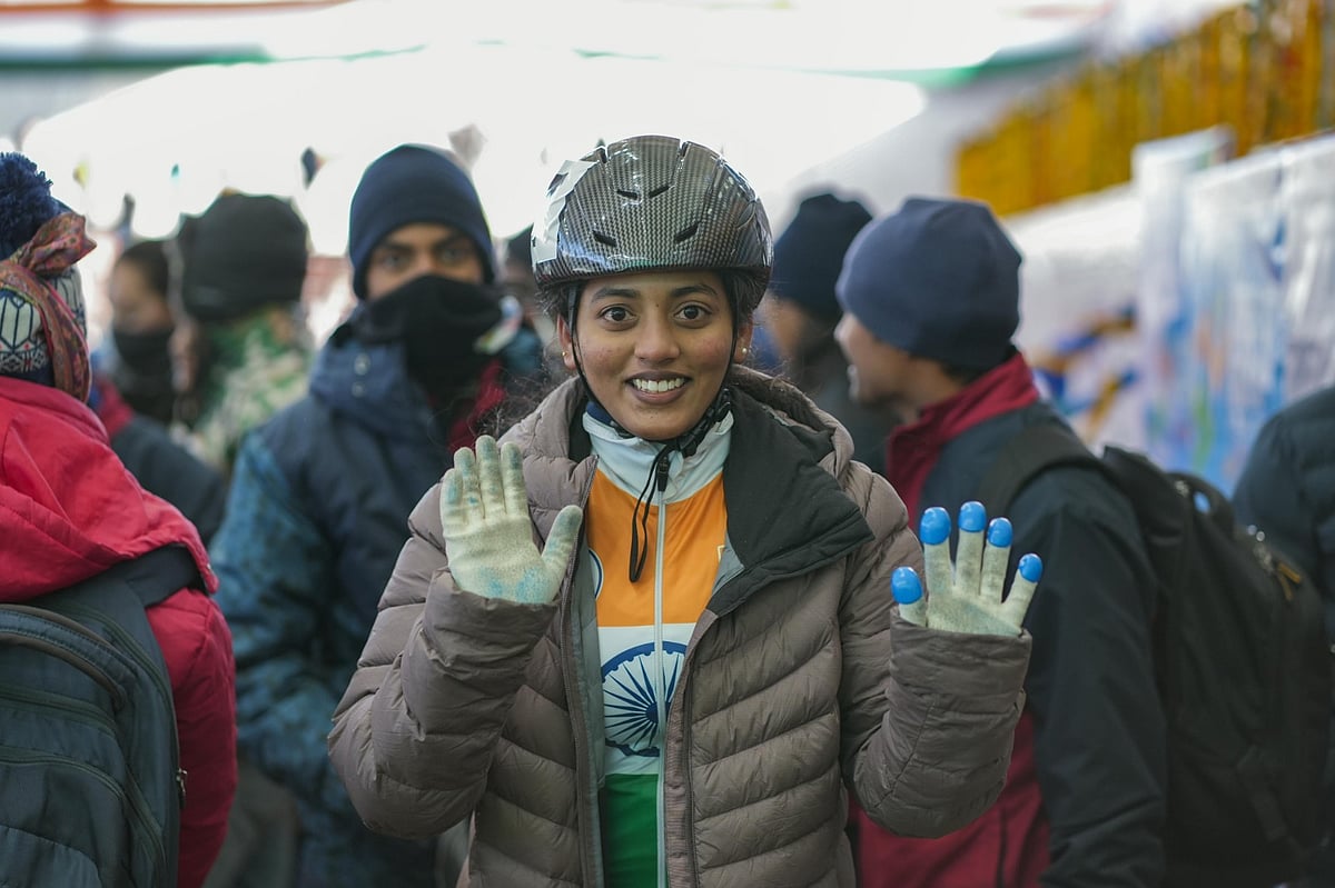 | Photo: SAI : Telangana's 15-year-old Nayana Sri Talluri won the first gold medal of KIWG 2025