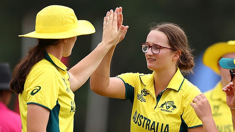 ICC : The Australia women's cricket team.