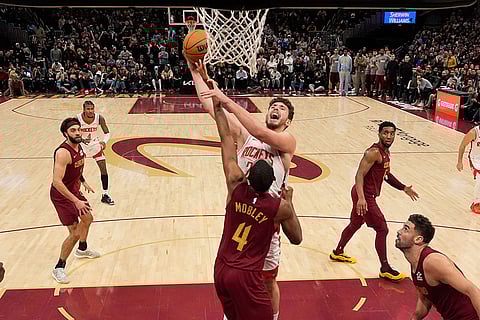 NBA Basketball: Cleveland Cavaliers vs Houston Rockets