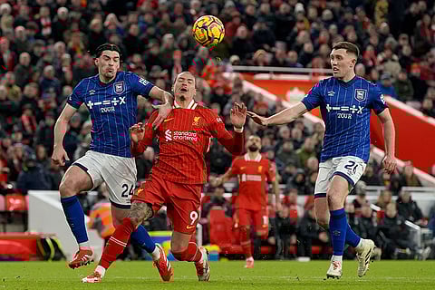 English Premier League: Liverpool vs Ipswich Town