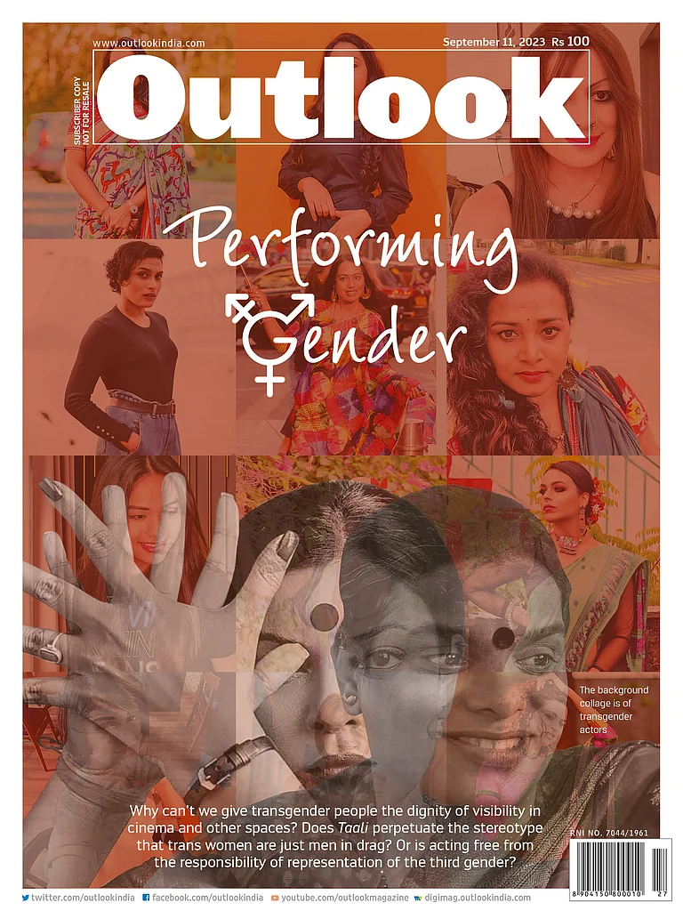 Outlook cover on Transgender representation - null