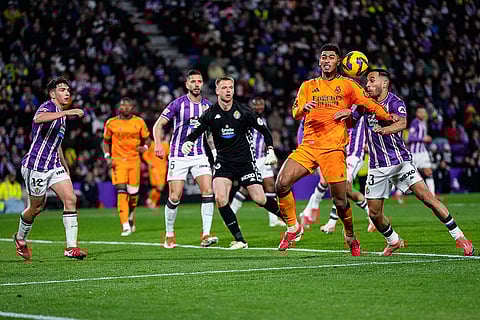 La Liga Soccer: Valladolid vs Real Madrid
