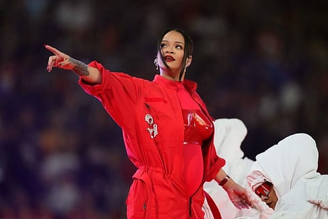 Super Bowl LVII halftime show by Rihanna