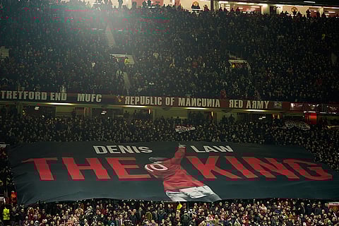 Manchester United's player Denis Law