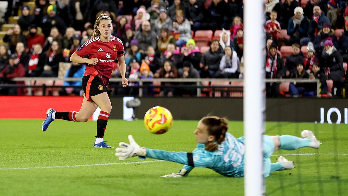 Ella Toone scored in Manchester United's 3-0 win over Brighton