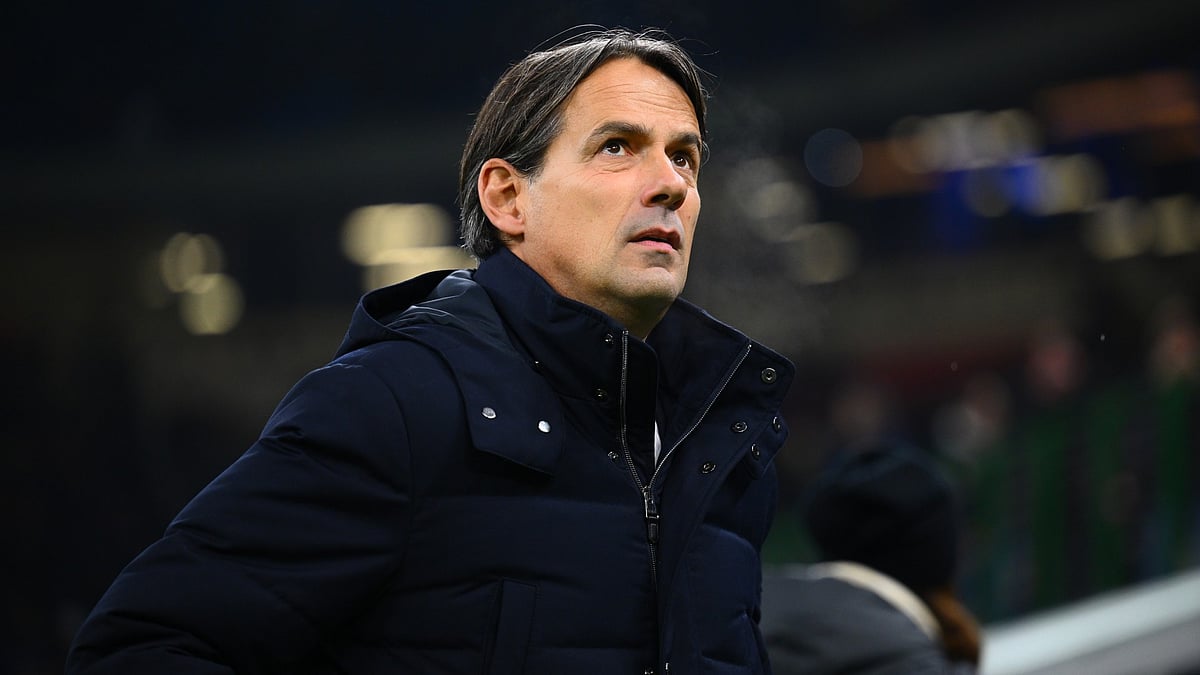 Simone Inzaghi during a match. - null