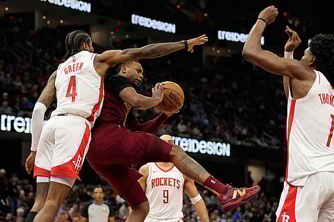 NBA: Cleveland Cavaliers vs Houston Rockets