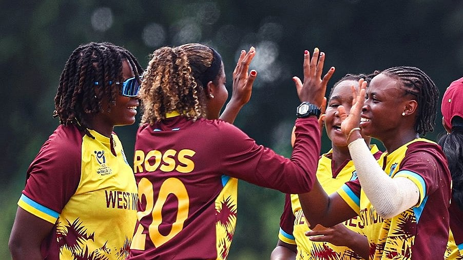 Photo: X | T20 World Cup : West Indies women's under-19 cricket team.
