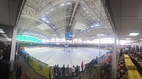SAI Media : Nawang Dorjay Stobdan (NDS) Stadium is the main venue of the Khelo India Winter Games (KIWG) 2025.