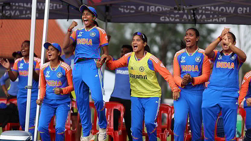 Photo: X | T20 World Cup 2025 : India women under-19 cricket team.