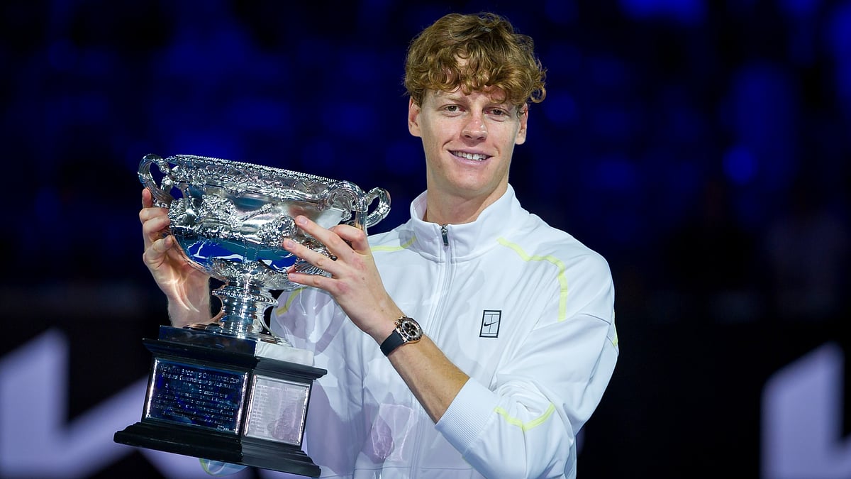 Australian Open champion Jannik Sinner