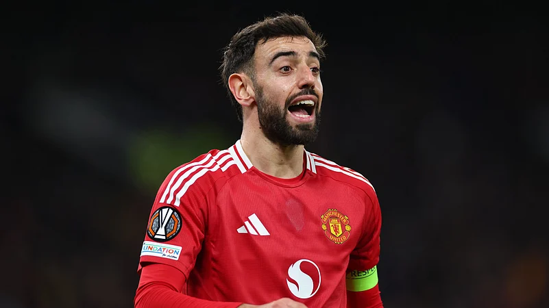 Manchester United captain Bruno Fernandes