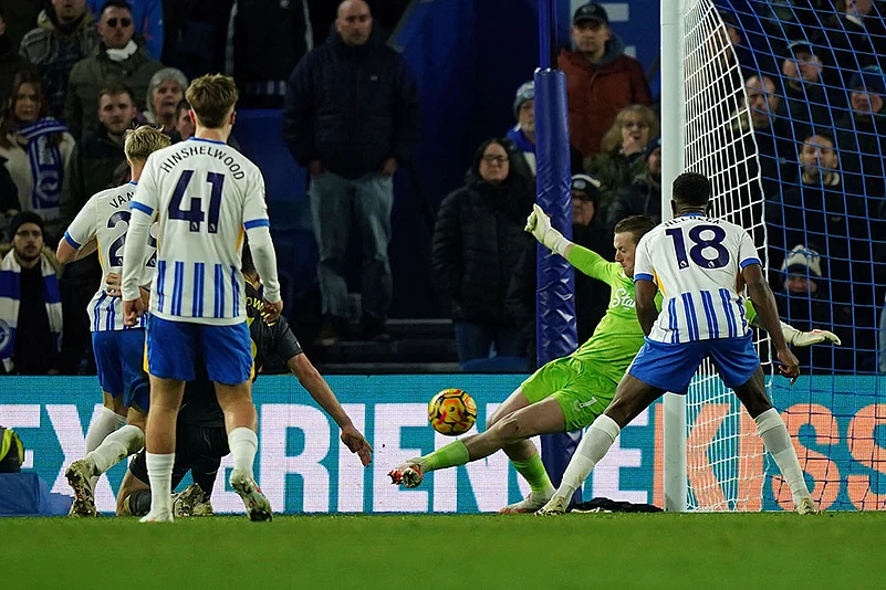 English Premier League: Brighton & Hove Albion vs Everton