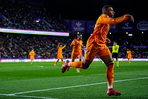 Spanish La Liga Soccer Match: Real Madrid vs Valladolid