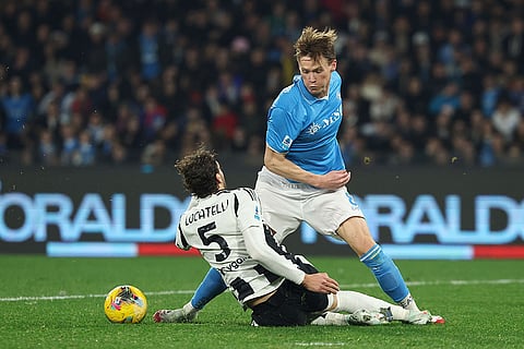 Serie A Soccer: Napoli vs Juventus