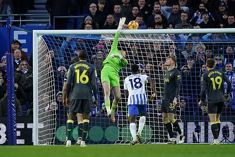 Britain Soccer Premier League: Brighton & Hove Albion vs Everton