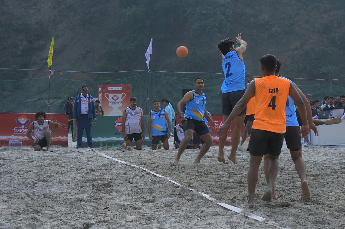 Beach Handball At 38th National Games