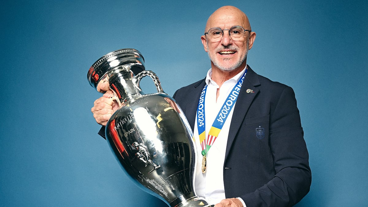 Spain head coach Luis de la Fuente