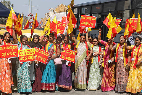 Bhuvaneshwari Devi' statue unveiling