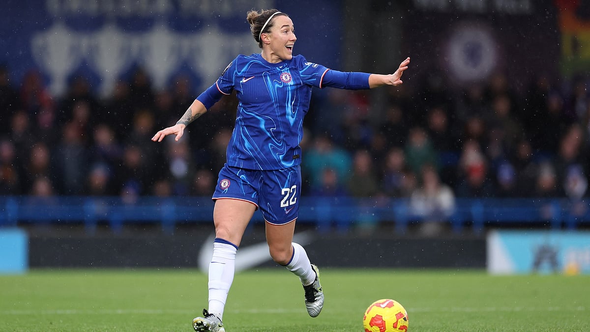 Chelsea's Lucy Bronze during a game.