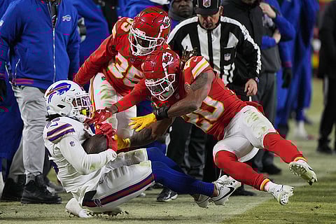 AFC Championship NFL Football Game: Kansas City Chiefs vs Buffalo Bills