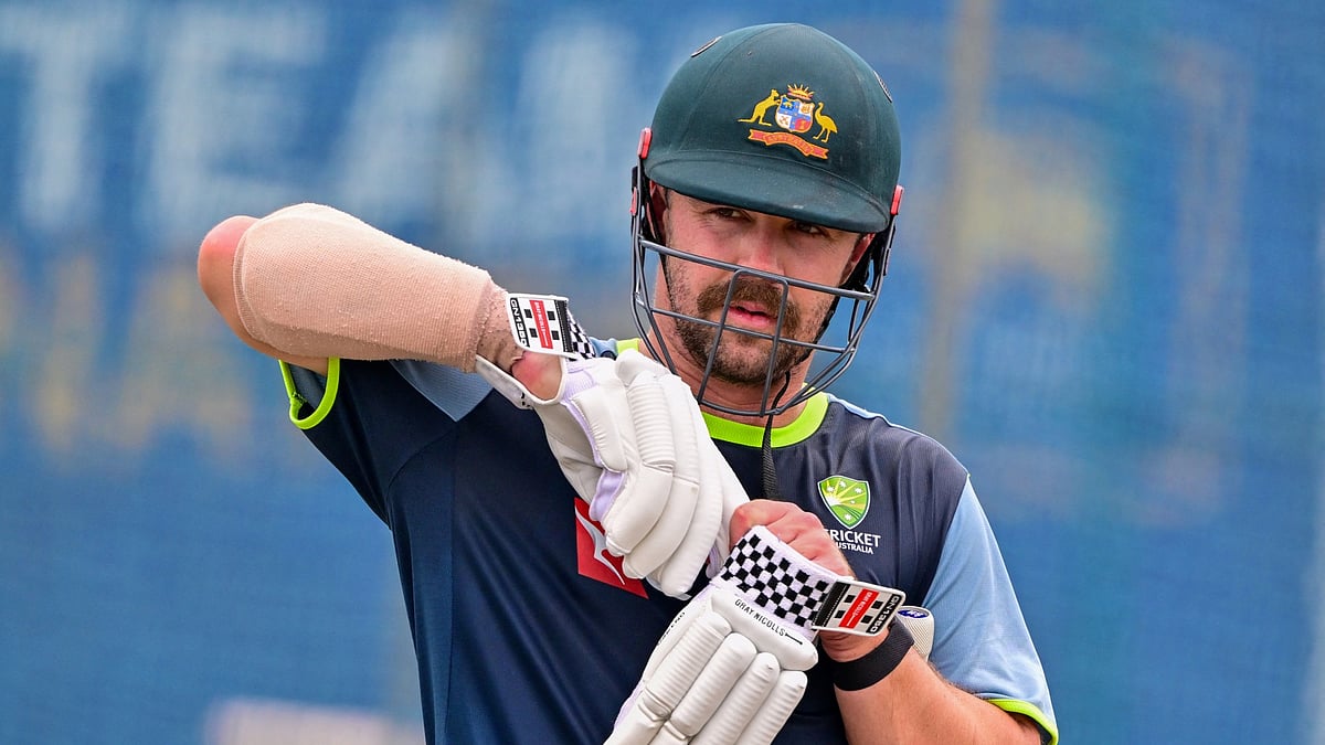 Australia's Travis Head - null