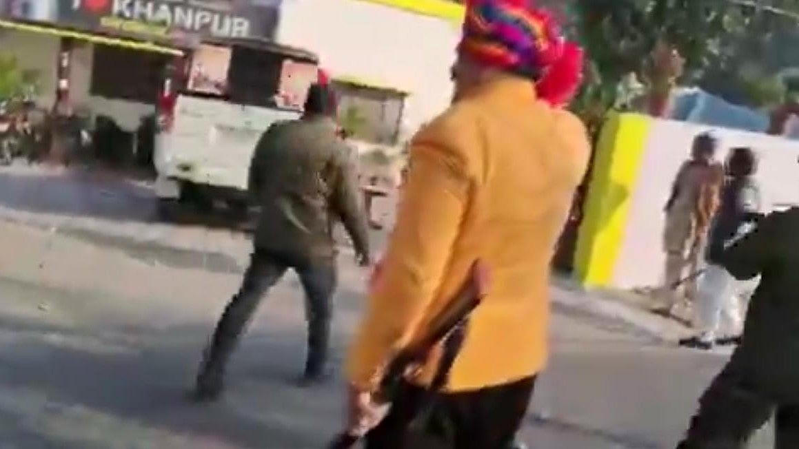 | Photo- Umesh Kumar’s office/X Handle : Uttarakhand: Ex-MLA, Legislator Held For Attacking Each Other's Office In Roorkee, Waving Pistols