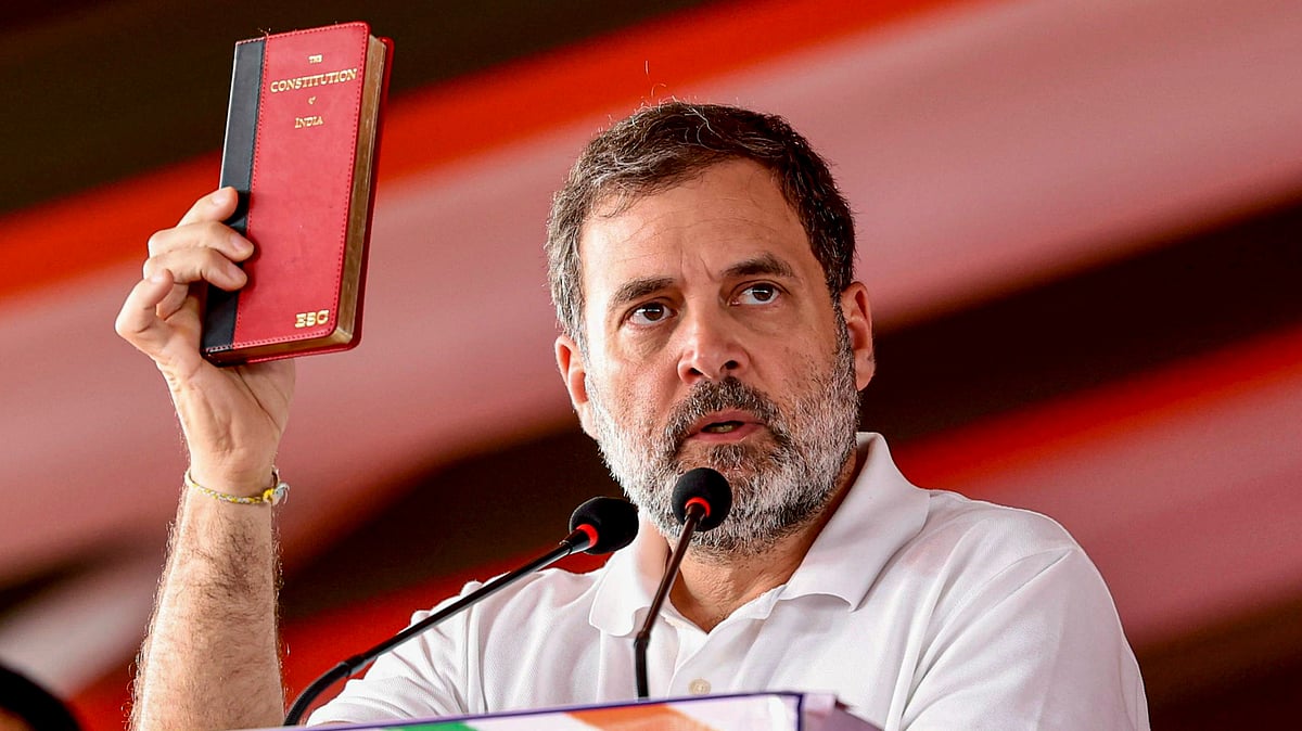 Rahul Gandhi in Mhow